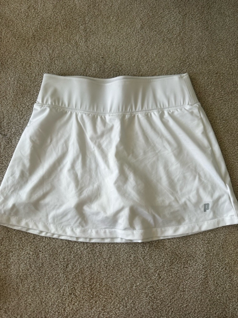 Prince White Women's Golf Skort
